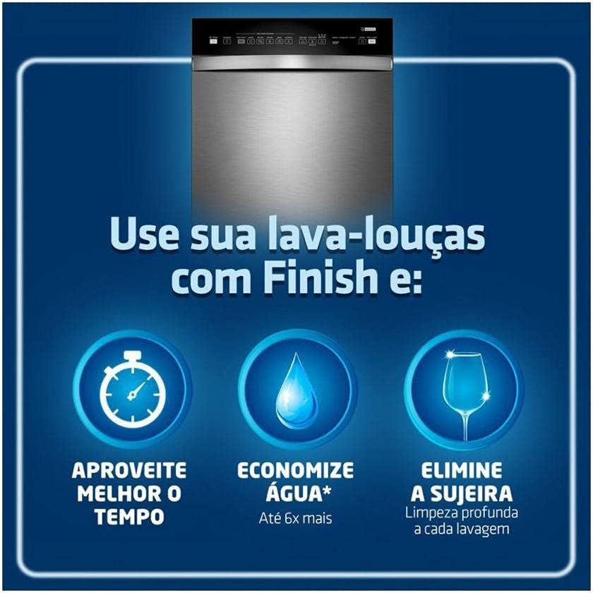 Finish Advanced - Detergente Em Pó Para Lava Louças, 1Kg