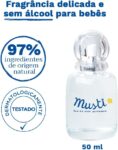 Mustela Perfume Musti Spray 50Ml - Colônia Eau De Soin Infantil Suave - Sem Álcool Hipoalergênico 4