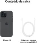 Apple iPhone 15 (128 GB) — Preto 7