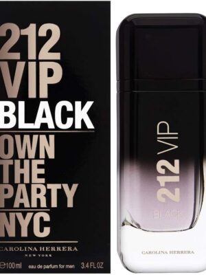 Perfume masculino 212 Vip Black Carolina Herrera