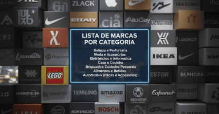 A Lista com 288 Marcas Famosas de Varejo (Guia por Categoria)