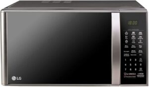 Lg Microondas Grill 30L Mh7093Br Prata Nobre