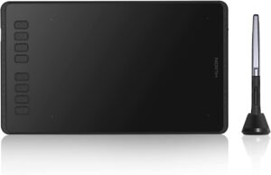 Mesa digitalizadora com caneta estilográfica