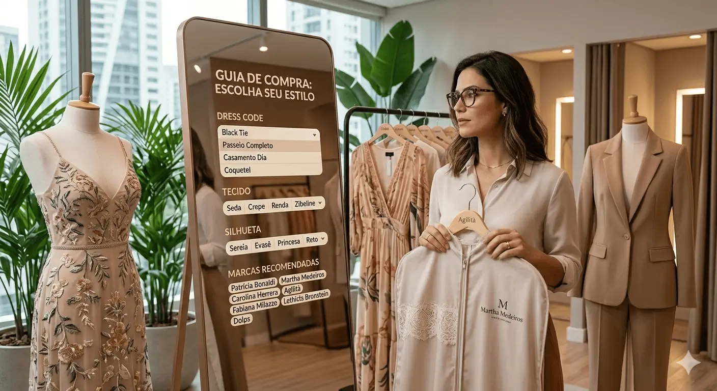 Guia de Compra - Como escolher o vestido de festa ideal