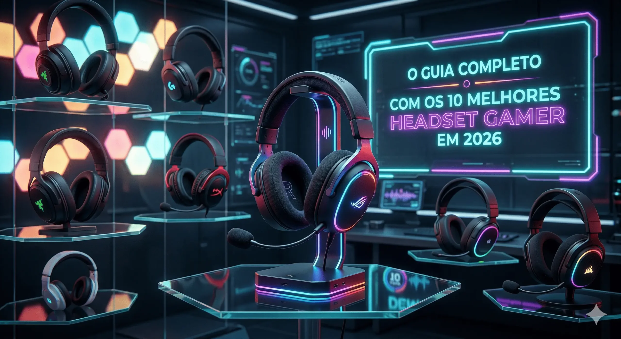 headsets gamer - Setup de áudio imersivo e competitivo