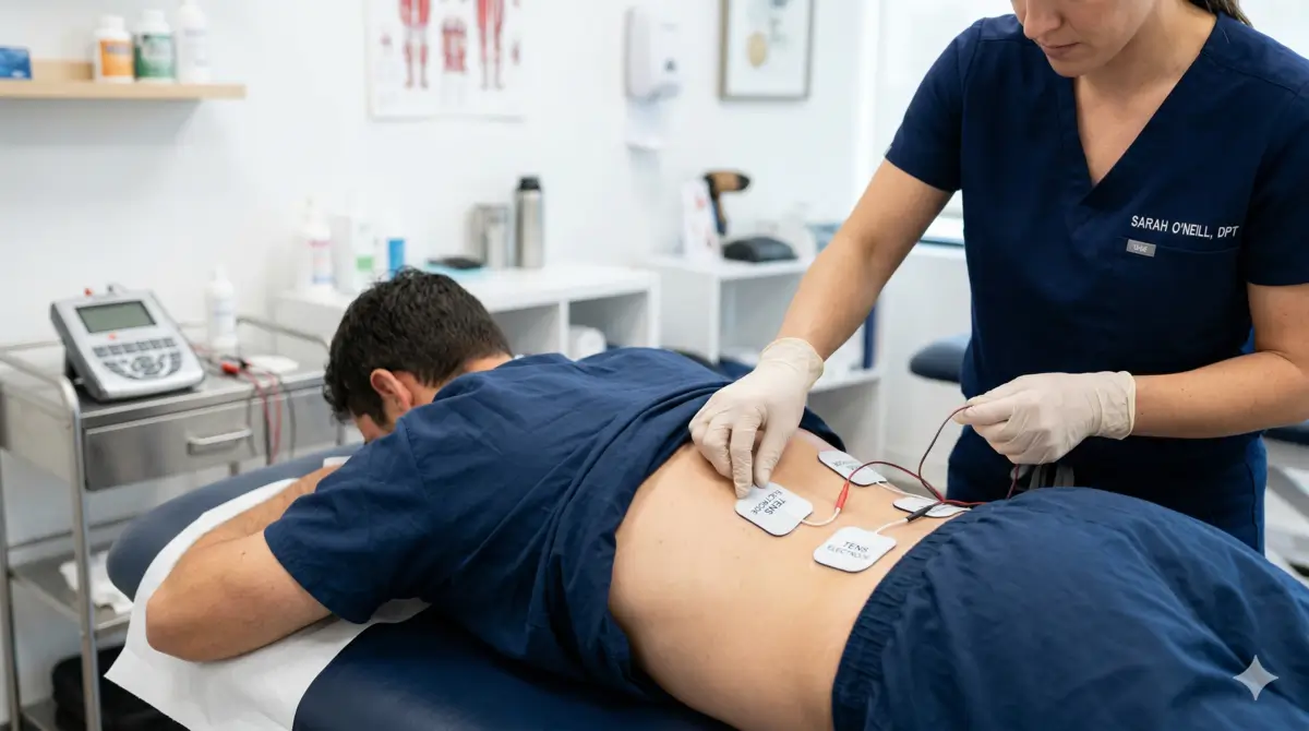 Onde colocar os eletrodos TENS nas costas