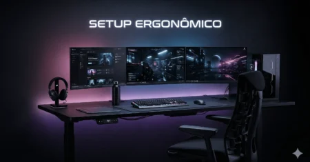 As 5 Melhores Mesas Gaming Ergonômicas em 2026: Guia de Compra